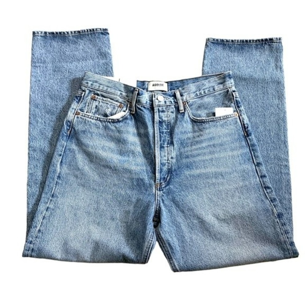 AGOLDE 90’S PINCH WAIST STRAIGHT LEG JEANS IN RULE SIZE 26 - Picture 7 of 10